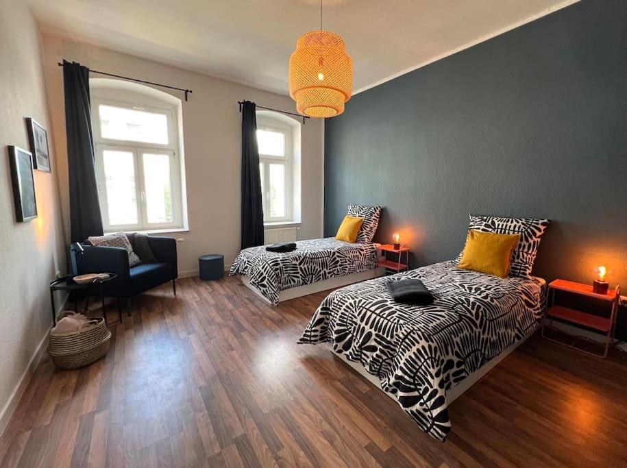 Atelier Noe - Kunstvoll Wohnen - Wunderbares Fruehstueck Moeglich - Ruhig Und Nah Am Zentrum - Chemnitz Esterno foto
